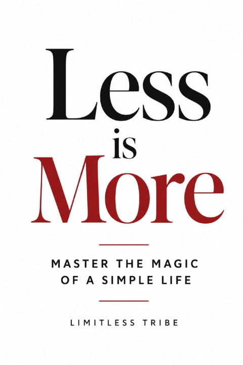 Carte Less Is More LIMITLESS TRIBE