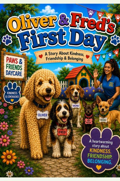 Libro Oliver and Fred's First Day Lisa Kay