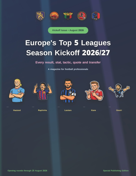 Libro Europe's Top 5 Leagues ABDULLAH ALKAABI