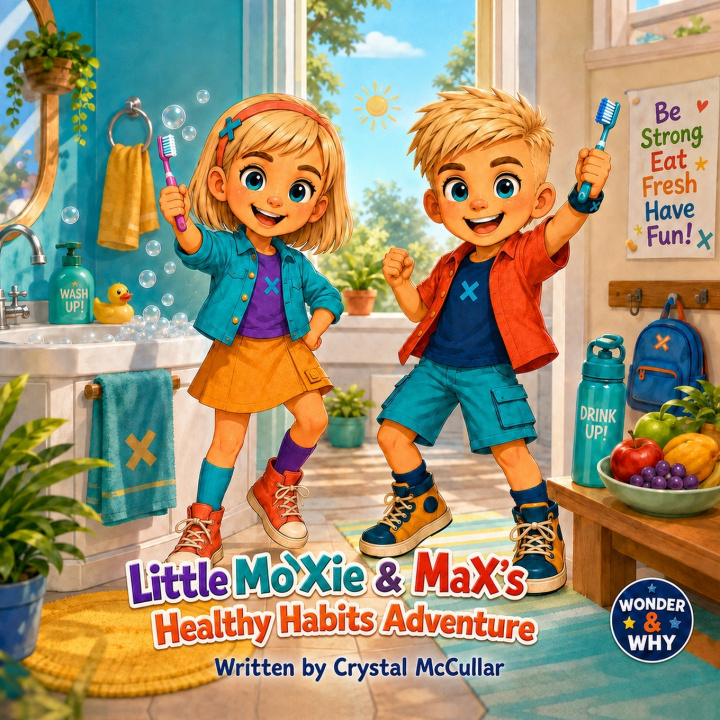 Buch Little MoXie & MaX's Healthy Habits Adventure Crystal McCullar