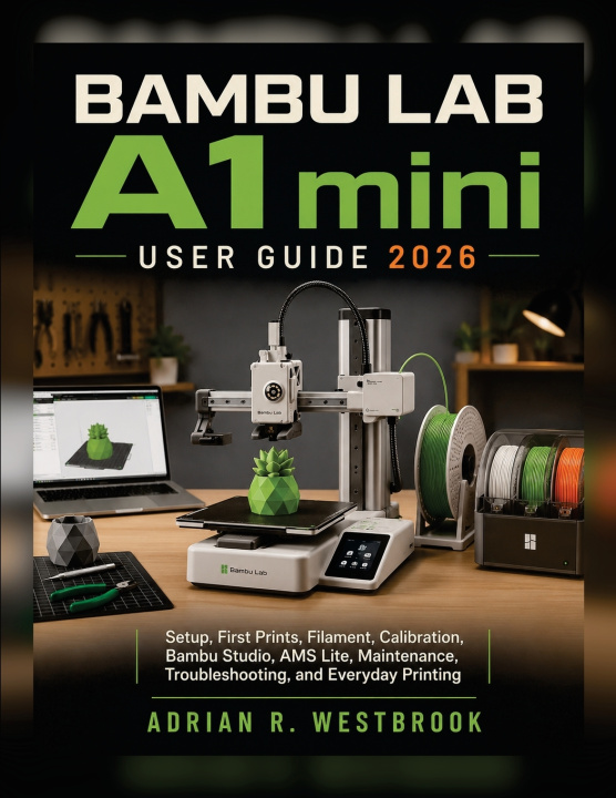 Book BAMBU LAB A1 mini USER GUIDE 2026 ADRIAN R. WESTBROOK