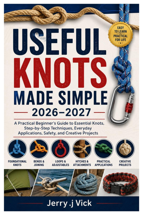 Livro USEFUL KNOTS MADE SIMPLE 2026-2027 Jerry .j Vick