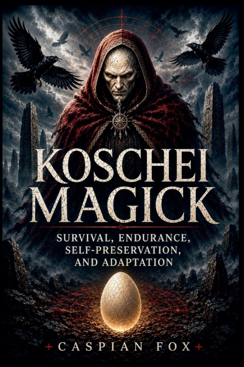 Livro Koschei Magick Caspian Fox