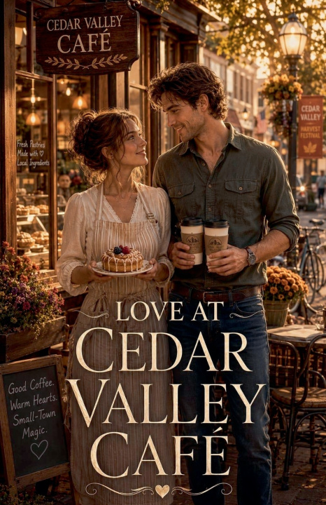 Knjiga Love at Cedar Valley Café Harper Monroe