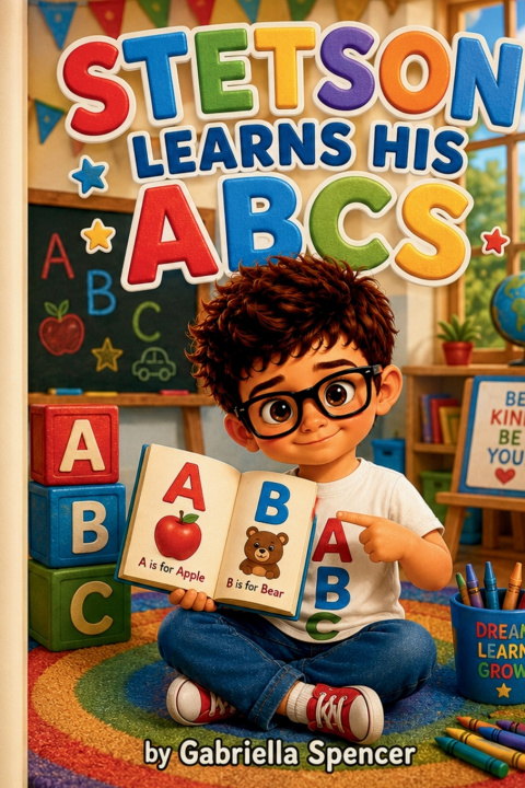 Книга Stetson Learns His ABC's Gabriella Spencer