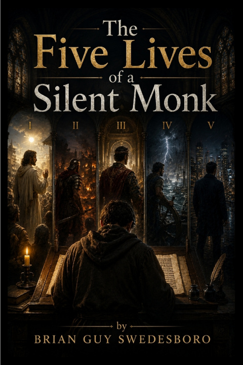 Kniha The Five Lives of a Silent Monk SWEDESBORO