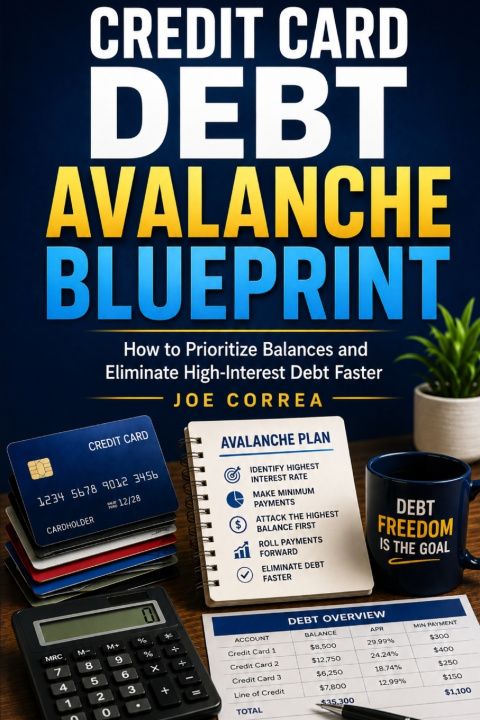 Kniha Credit Card Debt Avalanche Blueprint Joe Correa