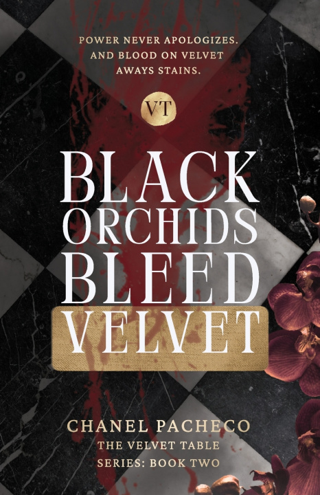 Kniha Black Orchids Bleed Velvet Chanel Pacheco