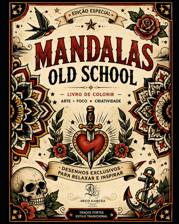 Book Mandalas Old School André Dos Santos Garcez