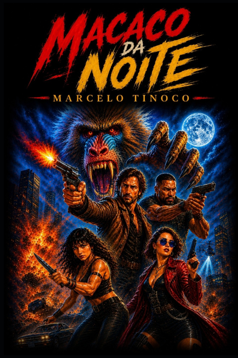 Carte Macaco da Noite Adriana Tinoco