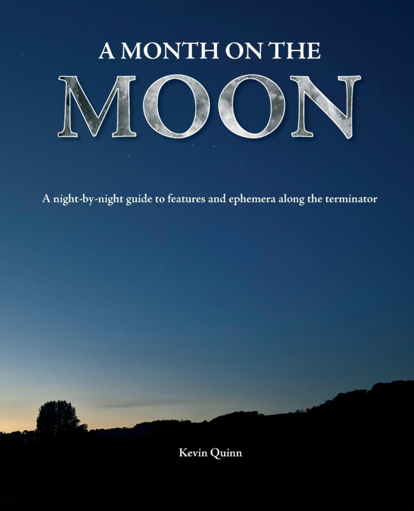 Livro A month on the moon Kevin Quinn