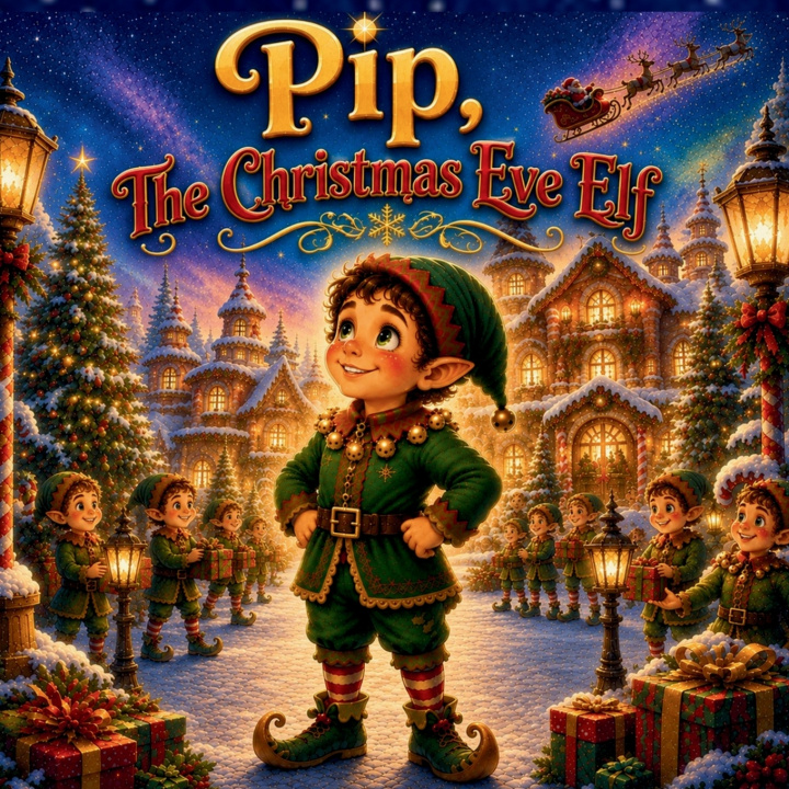 Libro Pip, The Christmas Eve Elf Russell Stevens