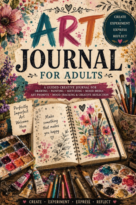 Kniha Art Journal for Adults Inge Baum