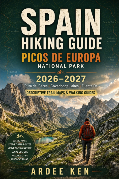 Kniha SPAIN HIKING GUIDE 2026-2027 ARDEE KEN