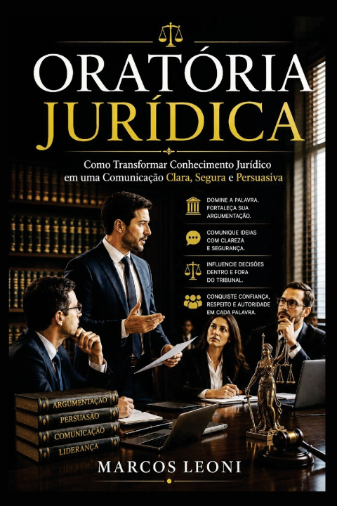Kniha Oratória Jurídica Marcos Leoni