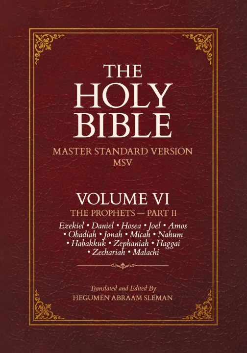 Książka THE HOLY BIBLE Hegumen Abraam Sleman