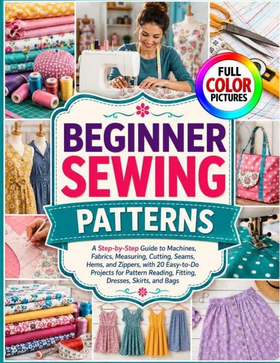 Boek BEGINNER SEWING PATTERNS Irene J. Dyer