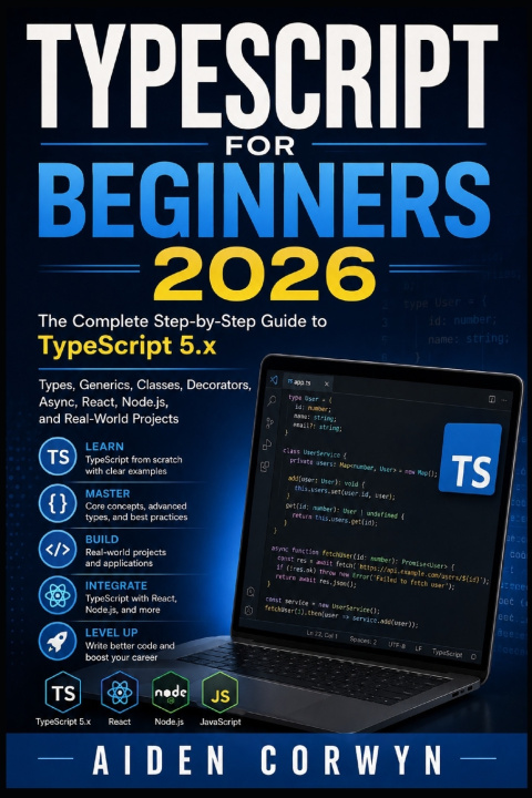Libro TypeScript for Beginners 2026 Aiden Corwyn