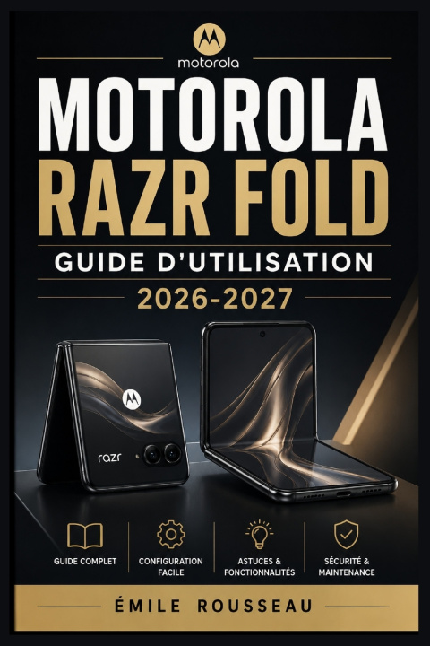 Kniha MOTOROLA RAZR FOLD Guide d'Utilisation 2026-2027 Emile Rousseau
