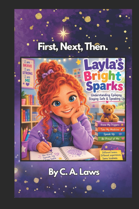Kniha First, Next, Then C. A. Laws