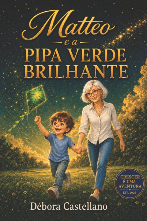 Kniha Matteo e a Pipa Verde Brilhante DEBORA CASTELLANO