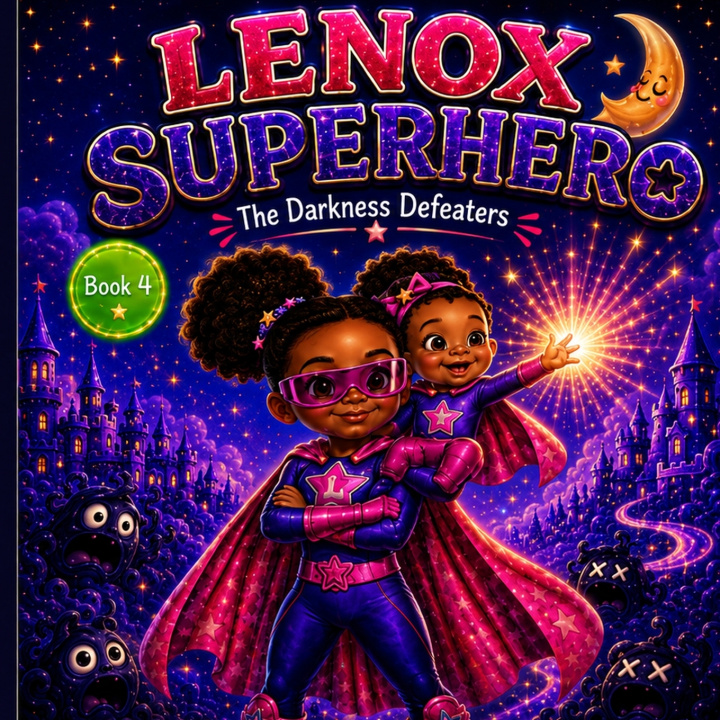 Boek Lenox Superhero Amos Benefield Jr