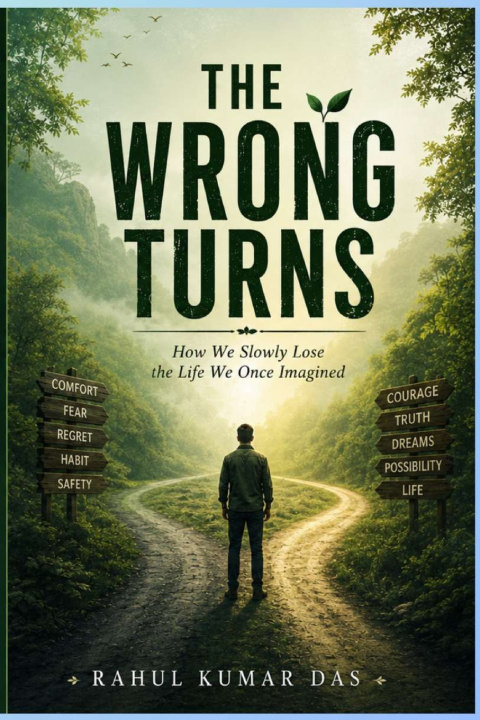 Boek THE WRONG TURNS Rahul Kumar Das