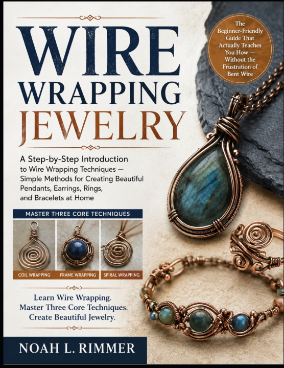 Book WIRE WRAPPING JEWELRY NOAH L. RIMMER