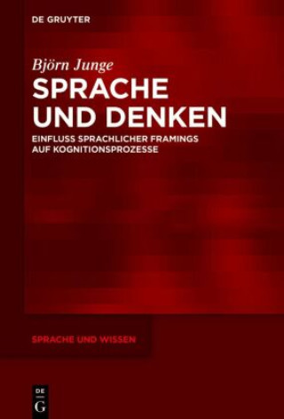 Libro Sprache und Denken Björn Junge