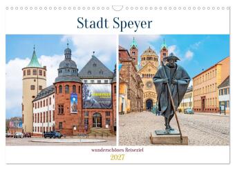 Kalendár/Diár Stadt Speyer - wunderschönes Reiseziel (Wandkalender 2027 DIN A3 quer), CALVENDO Monatskalender Calvendo