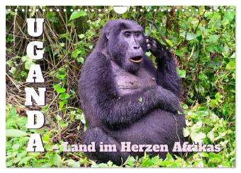 Kalender/Terminbuch Uganda - Land im Herzen Afrikas (Wandkalender 2027 DIN A4 quer), CALVENDO Monatskalender Calvendo