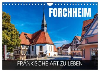Kalender/agenda Forchheim - fränkische Art zu leben (Wandkalender 2027 DIN A4 quer), CALVENDO Monatskalender Calvendo
