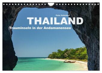 Kalender/Terminbuch Thailand - Trauminseln in der Andamanensee (Wandkalender 2027 DIN A4 quer), CALVENDO Monatskalender Calvendo