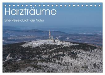 Kalender/Terminbuch Harzträume - Eine Reise durch die Natur (Tischkalender 2027 DIN A5 quer), CALVENDO Monatskalender Calvendo