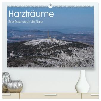 Kalender/agenda Harzträume - Eine Reise durch die Natur (hochwertiger Premium Wandkalender 2027 DIN A2 quer), Kunstdruck in Hochglanz Calvendo