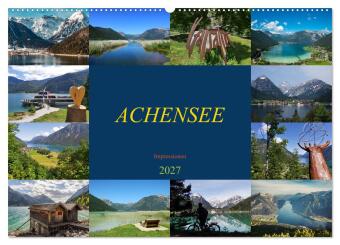 Календар/тефтер ACHENSEE Impressionen (Wandkalender 2027 DIN A2 quer), CALVENDO Monatskalender Calvendo