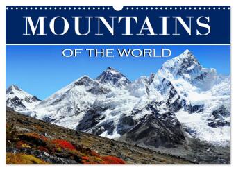 Naptár/Határidőnapló Mountains of The World (Wall Calendar 2027 DIN A3 landscape), CALVENDO 12 Month Wall Calendar Calvendo