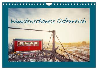Kalendár/Diár Wunderschönes Österreich (Wandkalender 2027 DIN A4 quer), CALVENDO Monatskalender Calvendo
