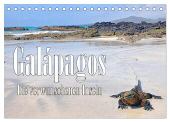 Kalender/agenda Galápagos - Die verwunschenen Inseln (Tischkalender 2027 DIN A5 quer), CALVENDO Monatskalender Calvendo