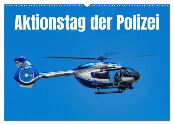 Calendar / Agendă Aktionstag der Polizei (Wandkalender 2027 DIN A2 quer), CALVENDO Monatskalender Calvendo