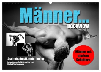 Calendario/Agenda Männer... backview (Wandkalender 2027 DIN A2 quer), CALVENDO Monatskalender Calvendo