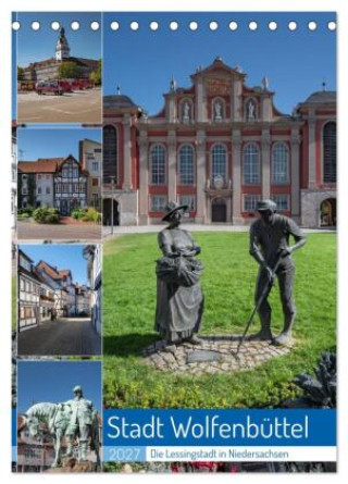 Kalender/Terminbuch Stadt Wolfenbüttel (Tischkalender 2027 DIN A5 hoch), CALVENDO Monatskalender Calvendo
