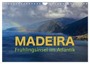 Kalendář/Diář Madeira - Frühlingsinsel im Atlantik (Wandkalender 2027 DIN A4 quer), CALVENDO Monatskalender Calvendo