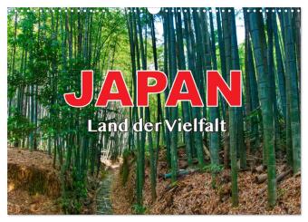 Kalendář/Diář Japan - Land der Vielfalt (Wandkalender 2027 DIN A3 quer), CALVENDO Monatskalender Calvendo