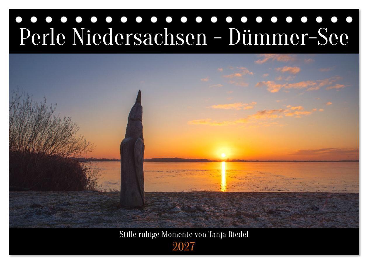 Kalender/Terminbuch Perle Niedersachsen - Dümmer-See (Tischkalender 2027 DIN A5 quer), CALVENDO Monatskalender Calvendo