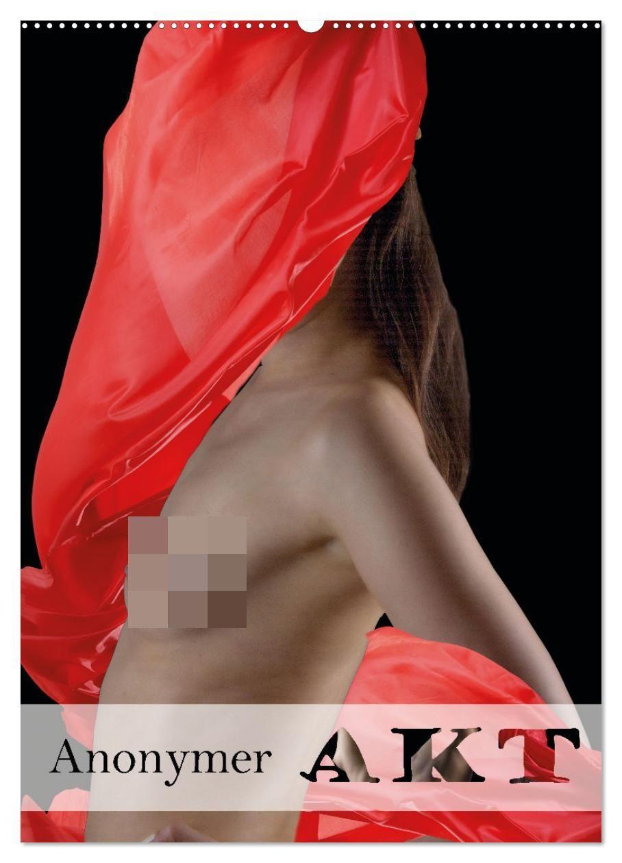 Kalendár/Diár Anonymer Akt (Wandkalender 2027 DIN A2 hoch), CALVENDO Monatskalender Calvendo
