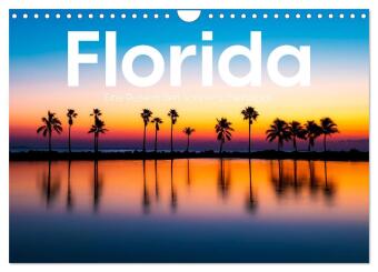 Kalender/Terminbuch Florida - Eine Reise in den Sonnenscheinstaat. (Wandkalender 2027 DIN A4 quer), CALVENDO Monatskalender Calvendo