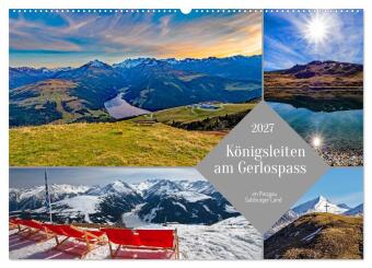 Kalender/Terminbuch Königsleiten am Gerlospass (Wandkalender 2027 DIN A2 quer), CALVENDO Monatskalender Calvendo