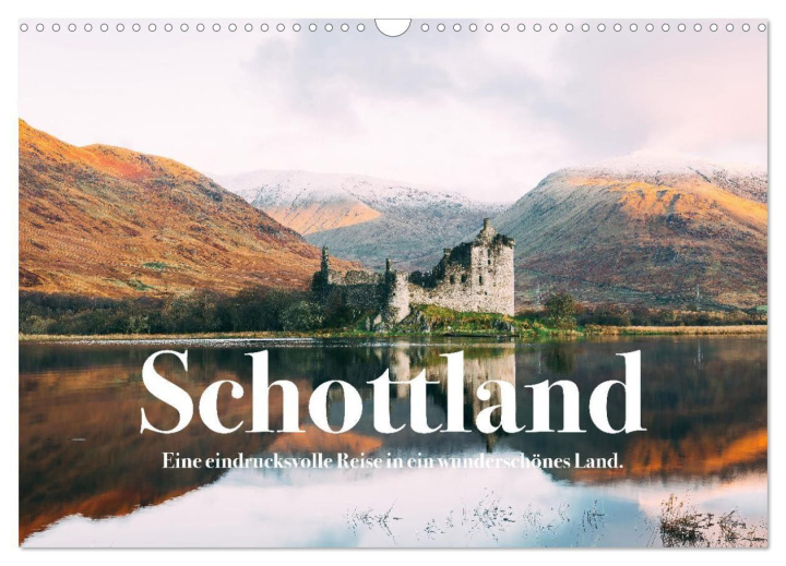 Kalender/Terminbuch Schottland - Eine eindrucksvolle Reise in ein wunderschönes Land. (Wandkalender 2027 DIN A3 quer), CALVENDO Monatskalender Calvendo