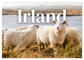 Kalender/Terminbuch Irland - Malerische Landschaften (Wandkalender 2027 DIN A2 quer), CALVENDO Monatskalender Calvendo